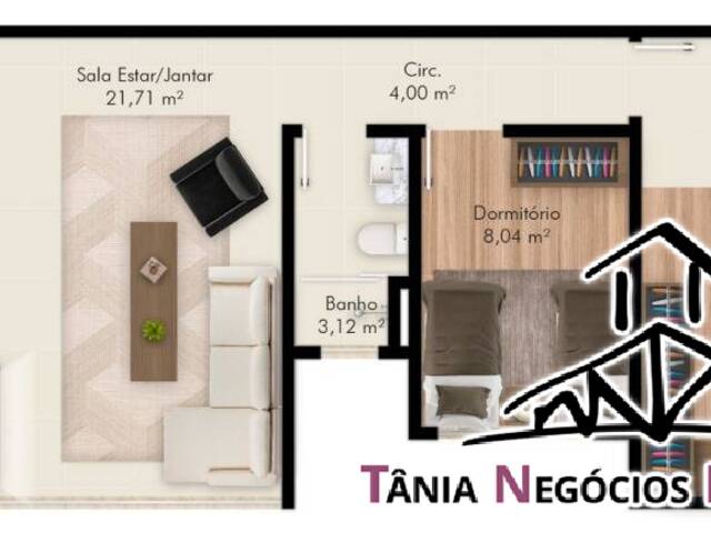 #578/482515 - Apartamento para Venda em Florianópolis - SC